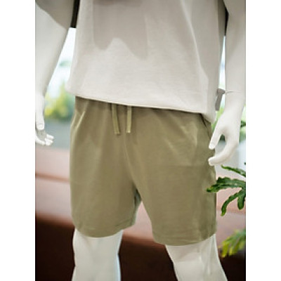 Quần short thun nam double face Form Relax - ROUTINE 10F24PSH031 | ROUTINE CÀ MAU