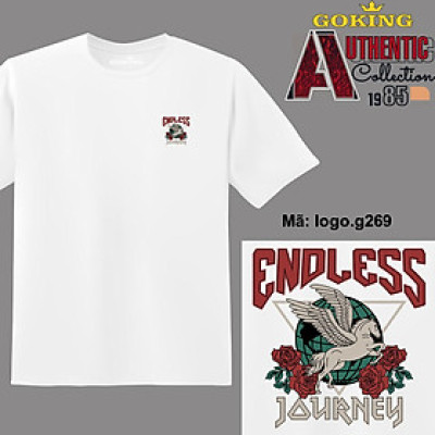 Endless Journey, mã logo.g269. Hãy tỏa sáng như kim cương, qua chiếc áo thun Goking siêu hot cho nam nữ trẻ em, áo phông cặp đôi, gia đình, đội nhóm