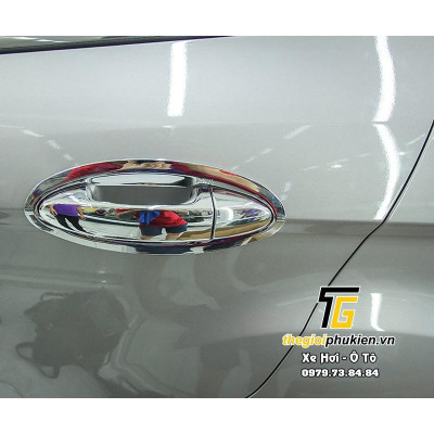 Bộ ốp tay nắm, hõm cửa xe Ford Ecosport 2014-2020 mạ Crom