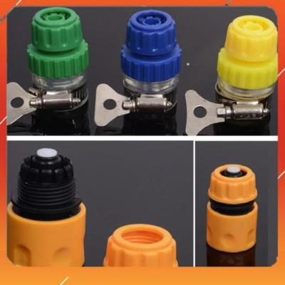 ️Evoucher Bộ dây vòi xịt nước rửa xe, tưới cây , tăng áp 3 lần, loại 7m, 10m 206701-3 đầu đồng,cút,+  túi đựng bút