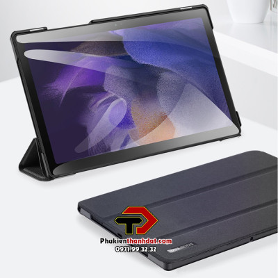 Bao da cho Samsung Galaxy Tab A8 10.5 inch 2022 X200 X205 chính hãng Dux Ducis Domo hít nam châm chắc chắn - Hàng chính hãng