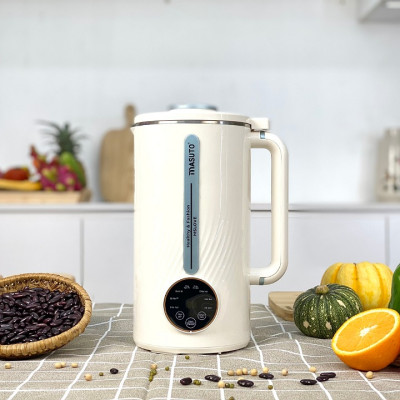 Máy làm sữa hạt Masuto 1L xay các loại hạt siêu nhuyễn mịn chống trào, 8 chế độ nấu, dễ vệ sinh hàng chính hãng