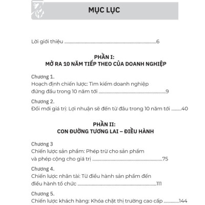 Sách - Doanh Lợi - Quản Trị Doanh Nghiệp Như Thế Nào Trong 10 Năm Tới