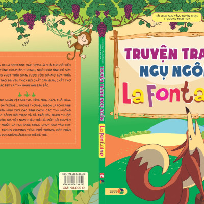 Truyện tranh ngụ ngôn La Fontaine ( tranh màu )