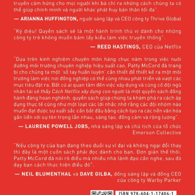 Cách Netflix Xây Dựng Con Người: Sức Mạnh Của Văn Hóa Tự Do Và Trách Nhiệm