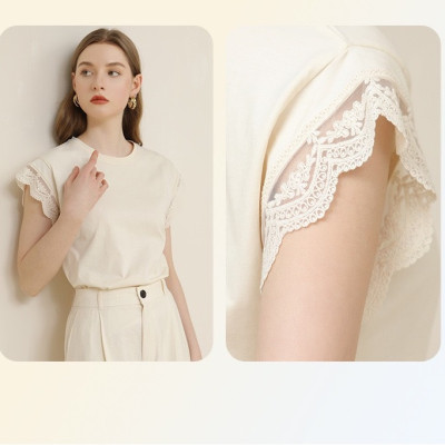 áo xinh tay kiểu cánh dơi phối ren