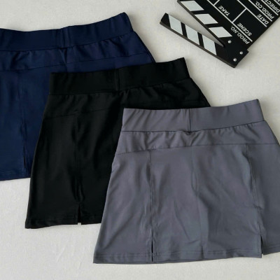 Bộ Váy Thể Thao Nữ Gồm Áo Thun Và Váy 2 Lớp Sành Điệu