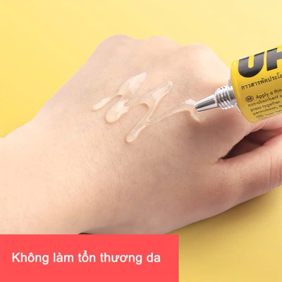 Keo Đa Năng Dán Vải, Mô Hình, Da, Kim Loại - Keo Trong Suốt, Mềm Dẻo 35ml