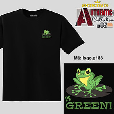 Be GREEN, mã logo.g188. Hãy tỏa sáng như kim cương, qua chiếc áo thun Goking siêu hot cho nam nữ trẻ em, áo phông cặp đôi, gia đình, đội nhóm