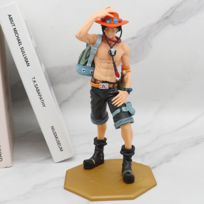 Mô Hình ACE Dáng Đứng Đeo Balo 22CM Mô hình One Piece Cao Cấp, Figure Mô Hình Anmie One Piece Luffy Vua Hải Tặc