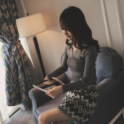 Áo kiểu nữ thiết kế Haint Boutique phối ren ale65