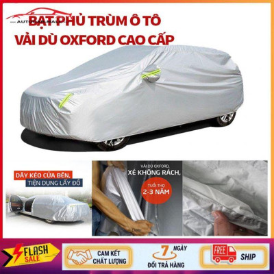 Bạt Phủ Ô Tô Vải Dù Mitsubishi Mirage, Xpander, Attrage, Pajero, Trition, Outlander chống nóng, chống nước
