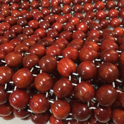 Đệm Lót Đàn Ghế Xe Ô Tô Hạt Gỗ Nhãn ( hình thật )