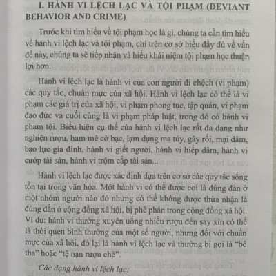Tội phạm học đương đại (tái bản lần thứ hai, có sửa đổi, bổ sung)