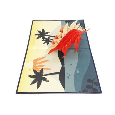 Thiệp 3D Khủng Long Stegosaurus – Thiệp Pop Up Độc Đáo, Sáng Tạo, Tặng Sinh Nhật, Trẻ Em, Bạn Bè  Mô tả sản phẩm  Khám phá thế giới tiền sử đầy bất ngờ với, A34