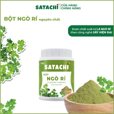Bột Ngò Rí nguyê n chấ t SATACHI. Giả m că ng thẳ ng, lo â u, tố t cho Ga n Th ận, điều hò a kin h nguy ệt. Hộp 86g