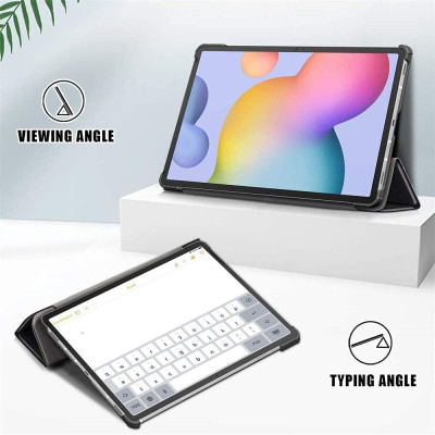 Case Bao da chống sốc cho Samsung Galaxy Tab S8 2022 / Tab S7 2020 11 inch có ngăn đựng S-Pen hiệu HOTCASE thiết kế siêu mỏng hỗ trợ Smartsleep, gập nhiều tư thế, tản nhiệt tốt - hàng nhập khẩu