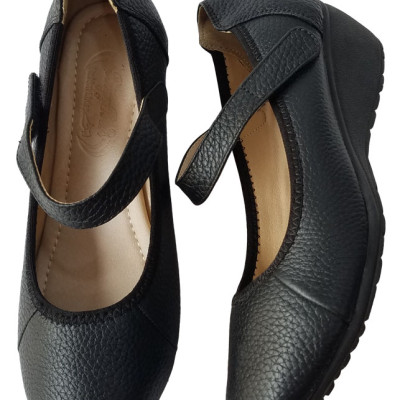 Giày Búp Bê Nữ Da Bò BIGGBEN Cao Cấp BB76