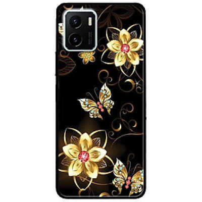 Ốp lưng dành cho Vivo V23 5G / S12 - Vivo Y15s / Y15A - Bướm Hoa Vàng