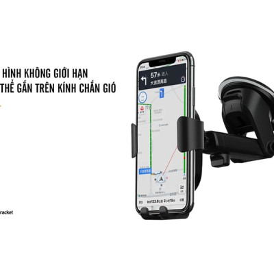 Gá Đỡ Điện Thoại Kiêm Sạc Không Dây REMAX RM-C37 - Hàng Chính Hãng