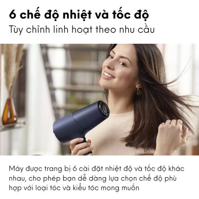Máy sấy tóc salon Philips BHD510, công suất 2300W, ion bảo vệ tóc |Hàng Chính Hãng