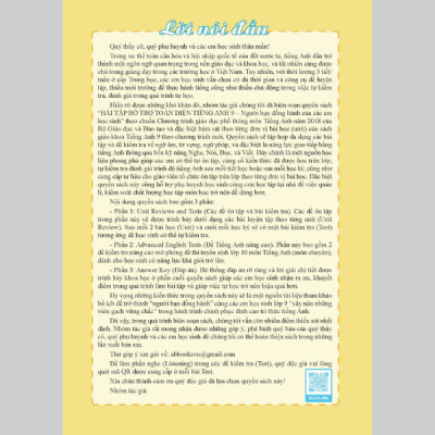 Bài Tập Bổ Trợ Toàn Diện Tiếng Anh 9 - Người Bạn Đồng Hành Của Các Học Sinh