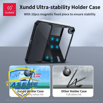 Ốp Lưng Chống Sốc Dành Cho iPad Mini 7 Chính Hãng XUNDD – Tích Hợp Giá Đỡ 3 Chế Độ - Hàng Chính Hãng
