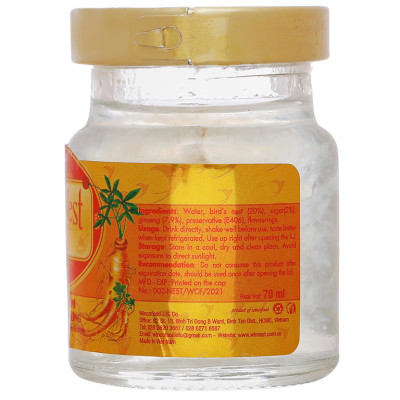 Thùng 72 lọ Yến sào wins