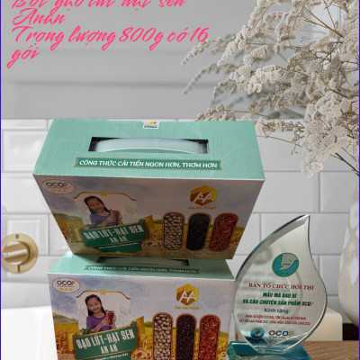 deal hời 2 hộp . Bột gạo lứt-hạt sen-mè đen . bột gạo lứt ANAN thay thế bửa ăn, chăm sóc sức khỏe ,  xương khớp , giấc ngủ