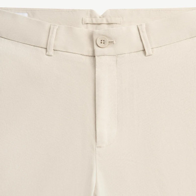 Quần kaki nam vải Dobby Form Slim Cropped - RT 10F24PCA039 | ROUTINE CÀ MAU