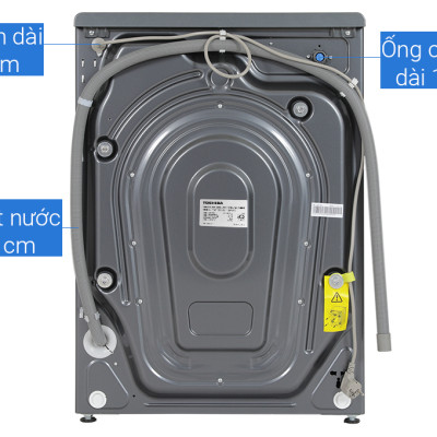 Máy giặt Toshiba Inverter 10.5 kg TW-T25BZU115MWV(MG) - HÀNG CHÍNH HÃNG CHỈ GIAO HCM