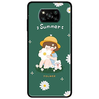Ốp lưng dành cho Xiaomi Poco X3 mẫu Cô Gái Mùa Hè