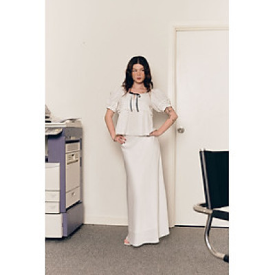 DOTTIE - Váy lụa midi - S0279