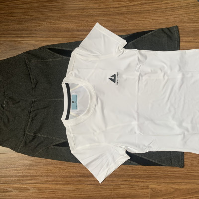 SET ĐỒ NỮ GỒM QUẦN LEGGING LỬNG VÀ ÁO THUN NỮ NGẮN TAY ĐA NĂNG