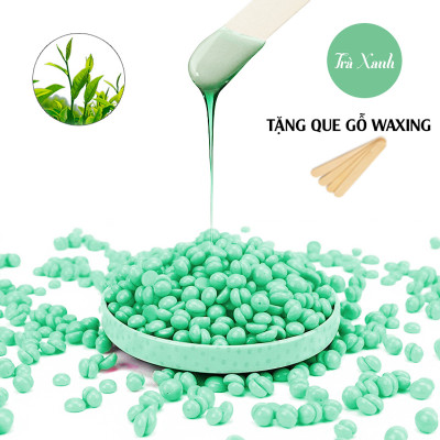 SÁP WAX TẨY LÔNG NÓNG CAO CẤP Giúp Da Láng Mịn, An Toàn, Lành Tính, Không Đau - Phù hợp mọi loại da, Hiệu quả wax tẩy lông nách, wax tẩy lông các vùng, bikini, wax lông tại nhà, tẩy da chết - Tặng que gỗ chà sáp
