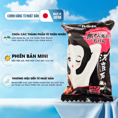 Xà Phòng Tắm Làm Mờ Vết Thâm Và Sáng Vùng Da Nách Pelican 100 G