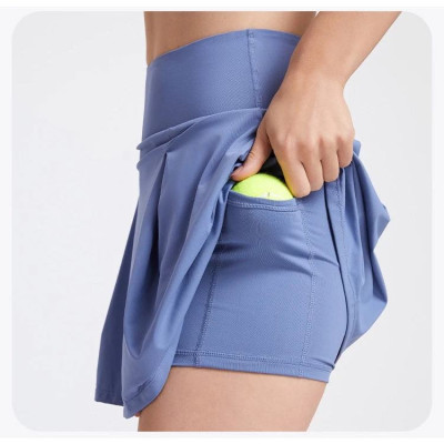 Chân váy ngắn thời trang cho nữ có quần đùi trong chơi thể thao
