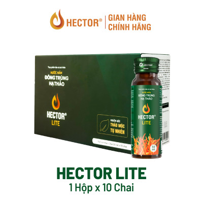 Nước Nấm Đông trùng hạ thảo Hector Lite hỗ trợ cải thiện chỉ số đường huyết