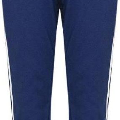 Quần thun dài nữ jogger hai sọc Phúc An màu xanh