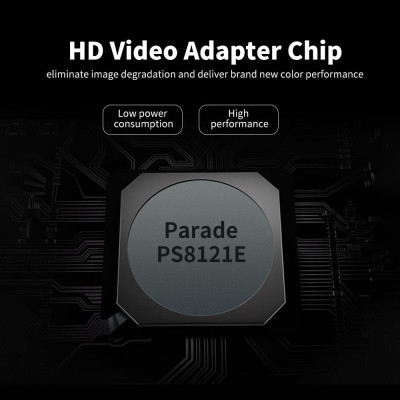  Cáp chuyển đổi Mini DP sang HD Cáp Mini Displayport HD 1080P cho giao diện Thunderbolt Cáp 1,5m / 4,92ft