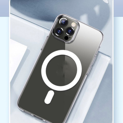 Ốp Lưng Sạc Từ Tính MIPOW TEMPERED GLASS TRANSPARENT Nguyên Liệu Đức (DROPTEST 1.8M, Chống Ố Vàng) dành cho iPhone 14 / iPhone 14 Plus/ iPhone 14 Pro/ iPhone 14 ProMax- Hàng chính hãng