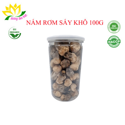 NẤM RƠM SẤY KHÔ HŨ 100G - HƯƠNG SEN VIỆT