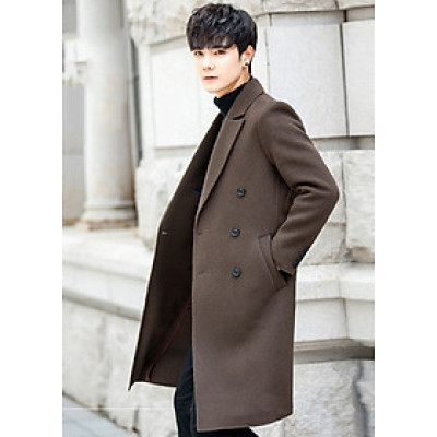 Áo khoác dạ nam cao cấp phong cách thượng lưu quý ông lịch lãm NAD57