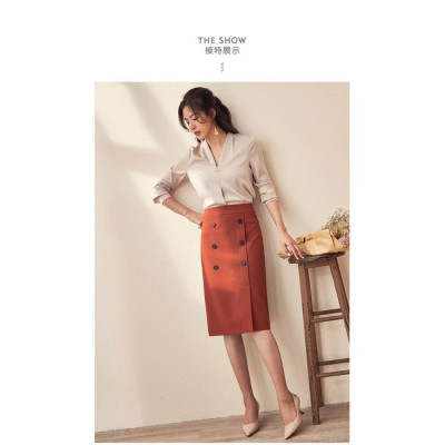 CHÂN VÁY CÔNG SỞ 6 NÚT HANA