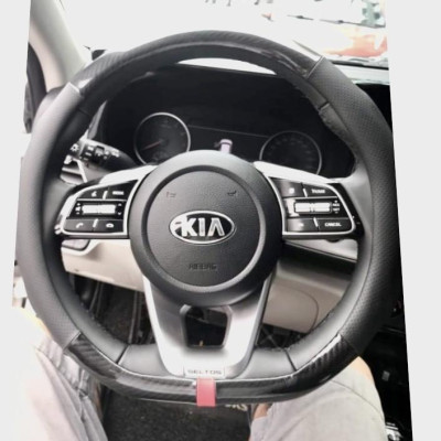 ️ĐỦ HÃNG️ Bọc Vô Lăng D Cut Cacbon Phối Da Thoáng Khí Kèm Sọc  Đỏ Thể Thao