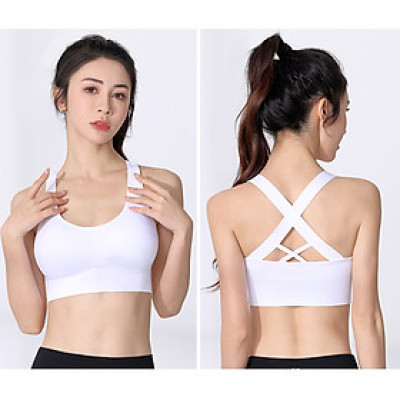 Áo Bra Chéo Lưng Vải Dệt Kim Cao Cấp Mẫu Mới Nhất