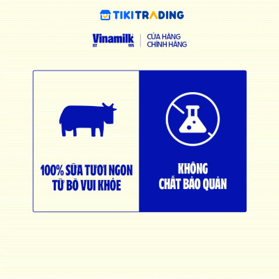 Thùng 48 bịch Sữa tươi tiệt trùng ít đường Vinamilk 100% Sữa tươi 220ml