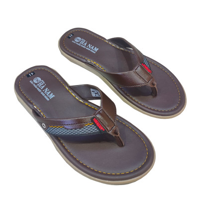 Dép Xỏ Ngón Nam HÀ NAM Da Bò Thật Cao Cấp DNA2168