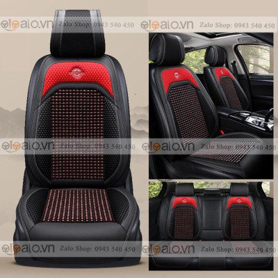 Áo trùm lót bọc ghế da xe ô tô Volkswagen Polo da hạt gỗ tự nhiên CAO CẤP