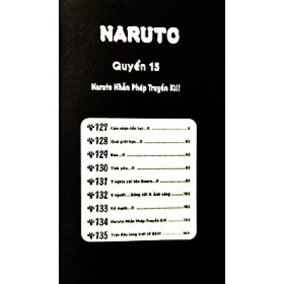 Sách - Naruto - Tập 15 - Naruto Nhẫn Pháp Truyền Kì!! (Tái Bản 2025)